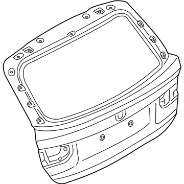 BMW 41007314180 Trunk Lid