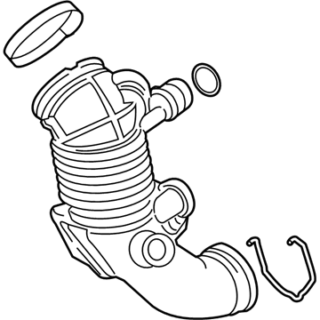 2018 BMW 540d xDrive Air Hose - 13718571705