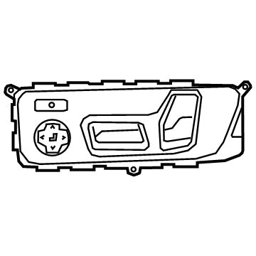 BMW X5 Seat Switch - 61316801484