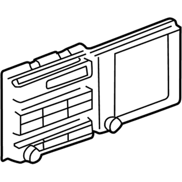 BMW 65528372594 On Board Monitor Cover