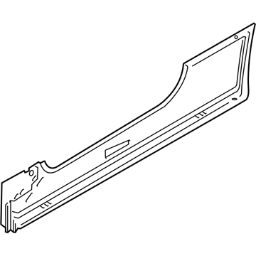 BMW 41217346968 Frame Side Member, Inner Right