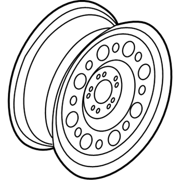 BMW 325is Alloy Wheels - 36111095007