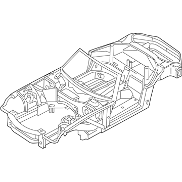 BMW 41007006829 Body Skeleton