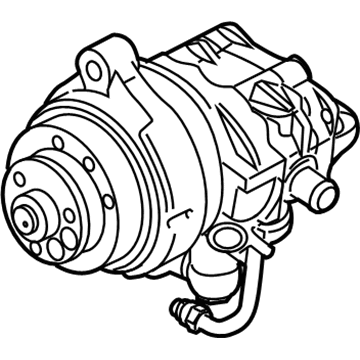 2008 BMW X5 Power Steering Pump - 32416783964