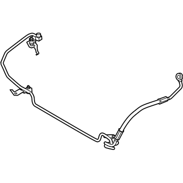 2009 BMW X5 Power Steering Hose - 32416787708