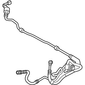 BMW 32416783854 Combination Return Pipe