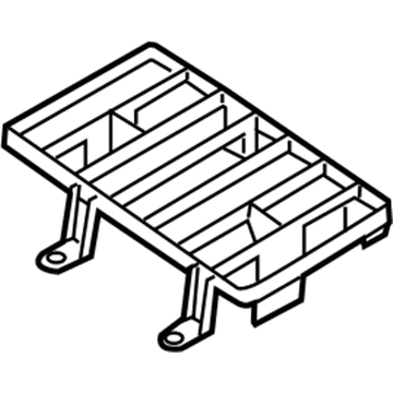 BMW 65133405802 Carpet Support