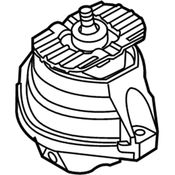 2007 BMW 650i Engine Mount - 22116762608