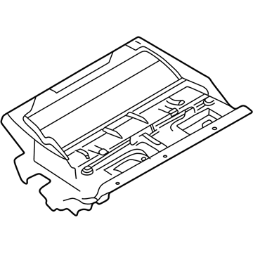 BMW 51168159711 Covering Glove Box