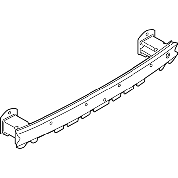 BMW 51127413876 Carrier, Bumper Rear