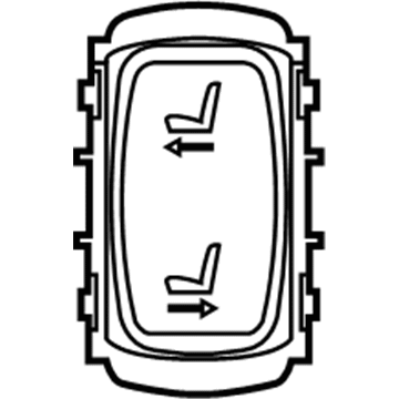 BMW 640i Gran Coupe Seat Switch - 61319390521