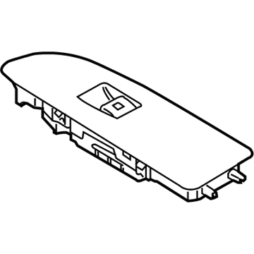 BMW 61319217313 Switch, Power Window, Alaska-Grau