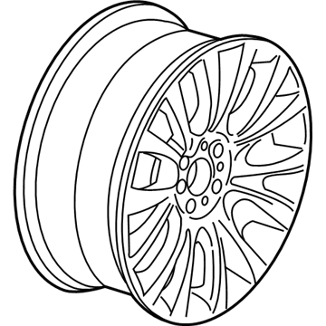 BMW 650i xDrive Gran Coupe Alloy Wheels - 36117842656