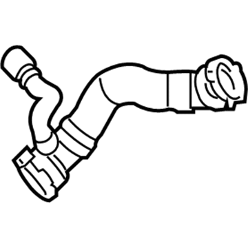 BMW 335d Radiator Hose - 17127805262