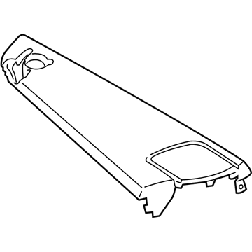 BMW 51437322912 Capping, Side Trim Panel, Rear Right