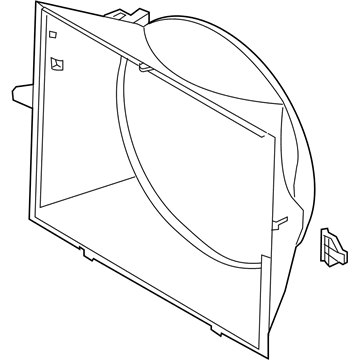 BMW 17117507978 Fan Shroud