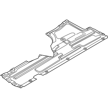 BMW 51757276181 Underbody Panelling, Left