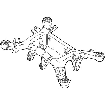 BMW 840i xDrive Rear Crossmember - 33316873232