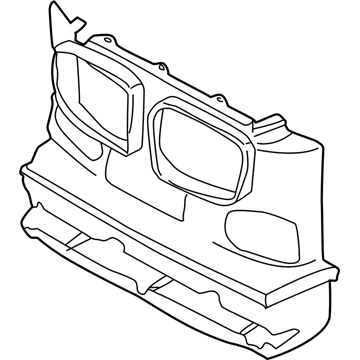 BMW 51718159959 Front Air Duct