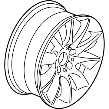BMW 650i Alloy Wheels - 36116857665