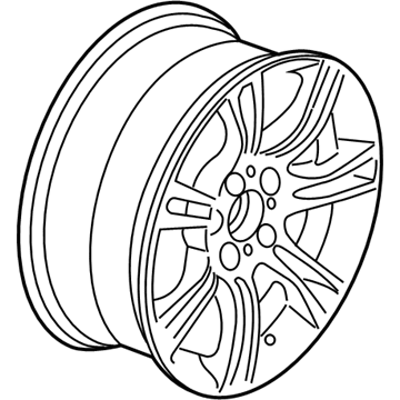 2017 BMW M6 Alloy Wheels - 36117842650