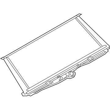 BMW 51467419496 Roller Sun Blind, Rear Window