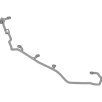 BMW 61129365043 Set Of Cables, Front Apron