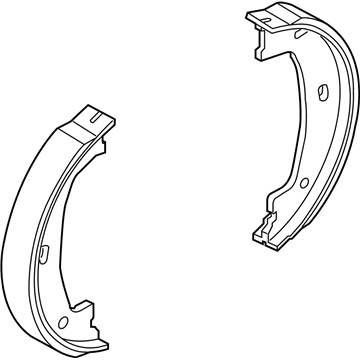 BMW 34416780041 Repair Kit Brake Shoe