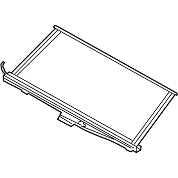 BMW 51467277141 Roller Sun Blind, Rear Window