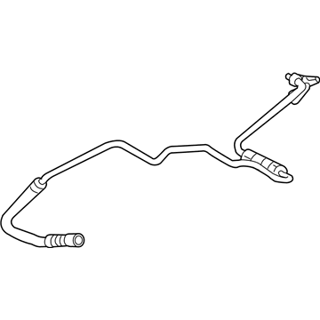 2008 BMW 760Li Oil Cooler Hose - 17227573105