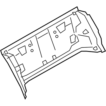 BMW 51489149160 Sound Insulating Front Trunk Panel