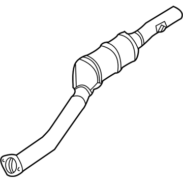 2000 BMW 740iL Catalytic Converter - 18301437545