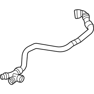 BMW 17128053466 HOSE CHARGE AIR COOLER