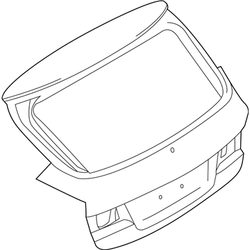 BMW 41002993152 Trunk Lid