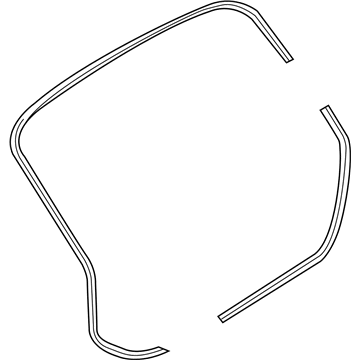 BMW 51762990474 Trunk Lid Gasket