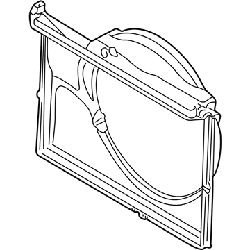 BMW 17112229122 Fan Shroud