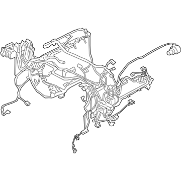 BMW 12518746461 WIRING HARNESS, ENGINE SENSO