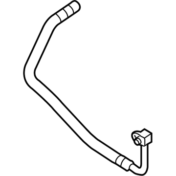 2009 BMW X5 Oil Cooler Hose - 17227578659