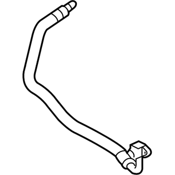 BMW X5 Oil Cooler Hose - 17227578660