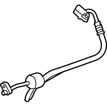 BMW 530i A/C Hose - 64539321595