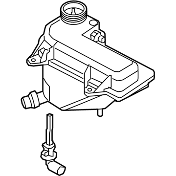 2008 BMW Z4 M Coolant Reservoir - 17107836448