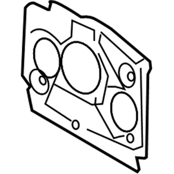 BMW 51487336283 Sound Insulation, Engine Compartm., Left