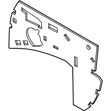 BMW 51412589876 Acoustic Fleece Front Right