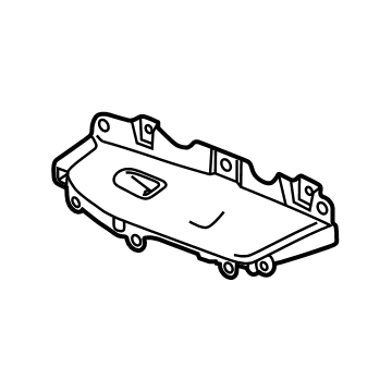 BMW 51417471026 Trim, Power Window Switch, Right