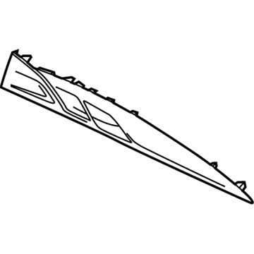 BMW 51418747313 Blende Tür Alu Rhombicle Vorn Links