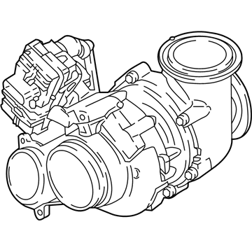 BMW 11658584219 EXCH. TURBO CHARGER