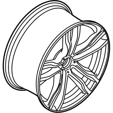 2019 BMW X6 M Alloy Wheels - 36112284652