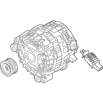 2019 BMW X3 Alternator - 12318571357