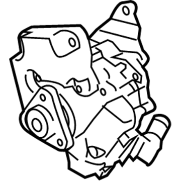 2005 BMW 545i Power Steering Pump - 32416762159