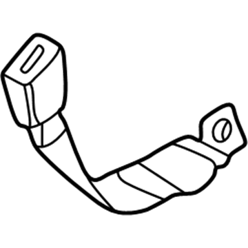 2003 BMW 325xi Seat Belt - 72117000403